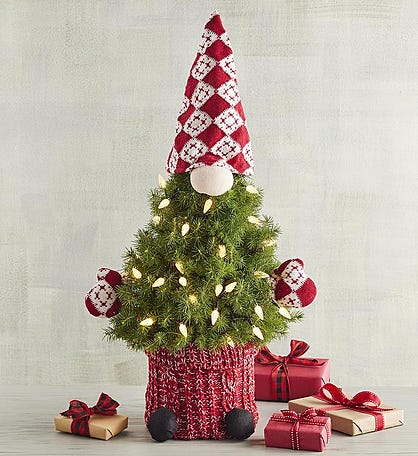 Spruce Christmas Tree Gnome 